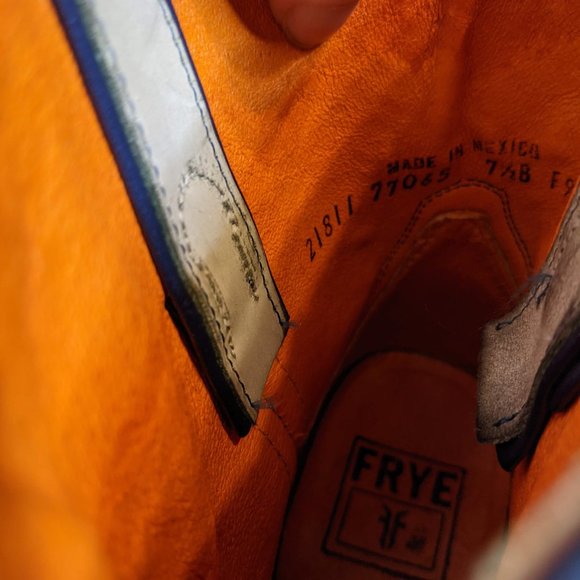 {SOLD} Frye | Billy Short Boot Green - Picture 7 of 8